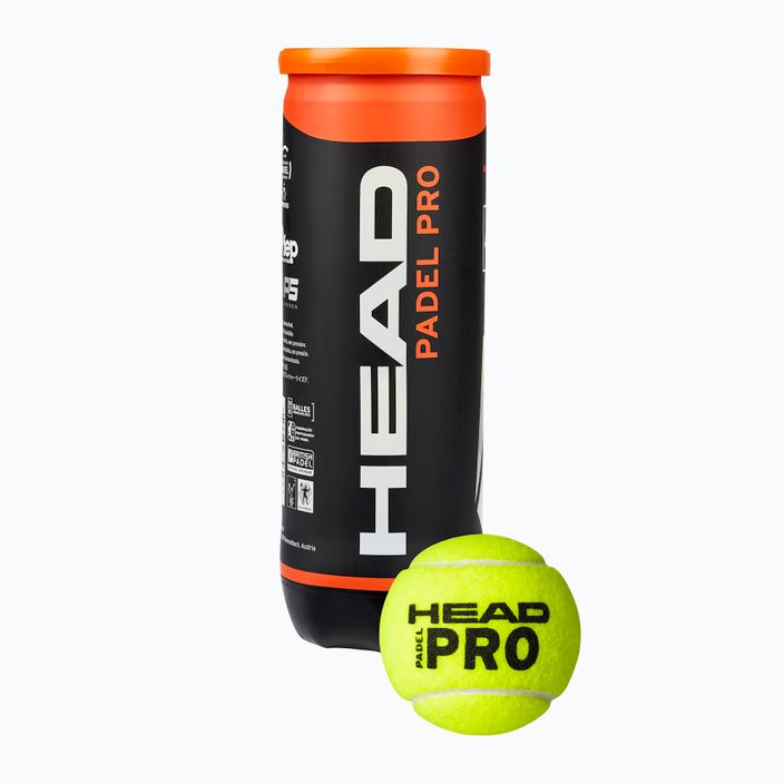 HEAD Pro топки за гребло 3 бр. жълти 575613