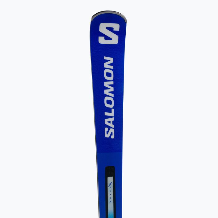 Salomon S Race GS 10 + M12 GW синьо-бели ски за спускане L47038300 8