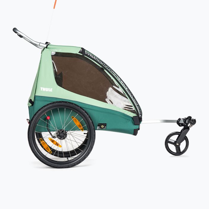 Ремарке за велосипеди Thule Coaster XT + количка Зелено 10101820 2