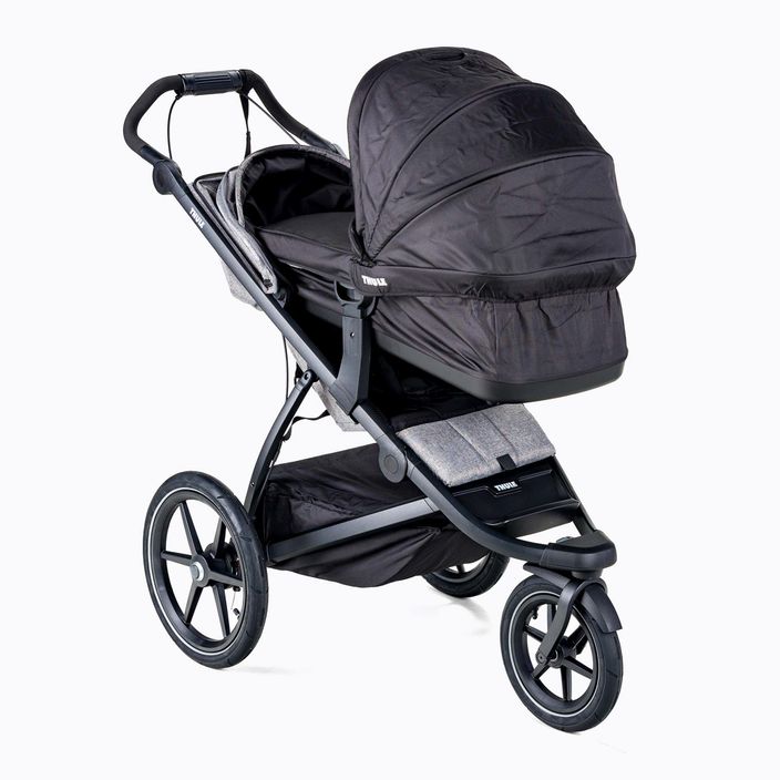 Thule Urban Glide 2 детска количка за джогинг + кошче за новородено сиво 10101965 4