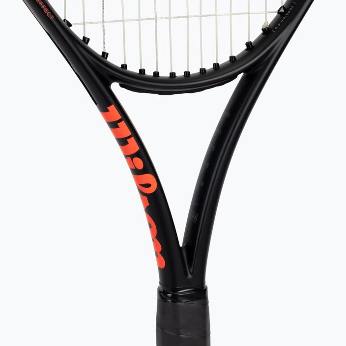 Ракета за тенис Wilson Burn 100Ls V4.0 черна и оранжева WR044910U 5