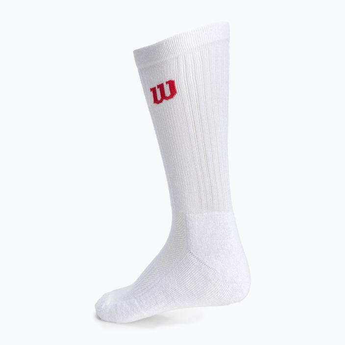 Мъжки чорапи за тенис Wilson Crew 3 чифта бели WRA803001 3