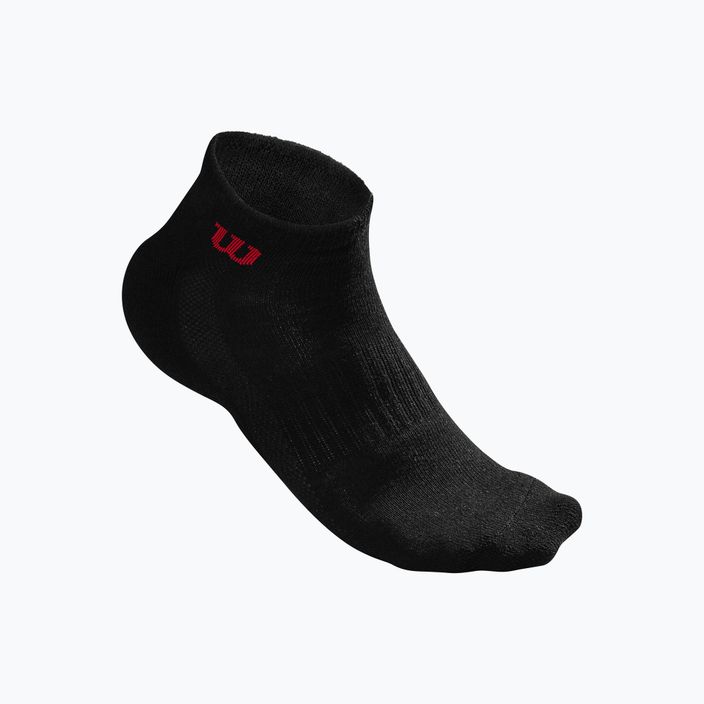 Мъжки чорапи за тенис Wilson Quarter 3 чифта черни WRA803102 5