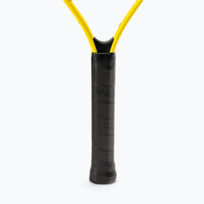 Детска ракета за тенис Wilson Minions Jr 23 жълто/черно WR069110H+ 4