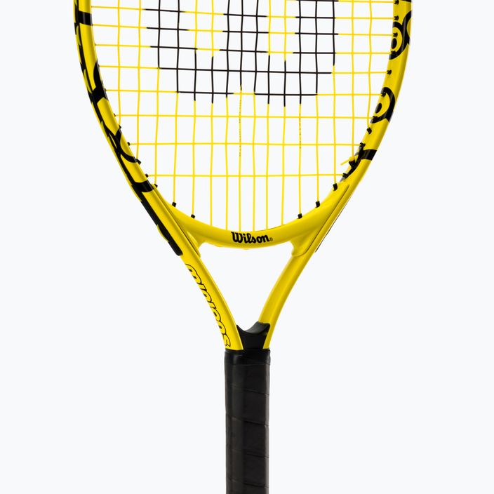 Детска ракета за тенис Wilson Minions Jr 23 жълто/черно WR069110H+ 5