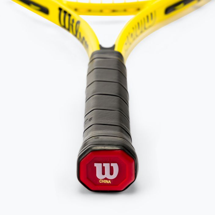 Детска тенис ракета Wilson Minions Jr 25 жълта WR069210H+ 3