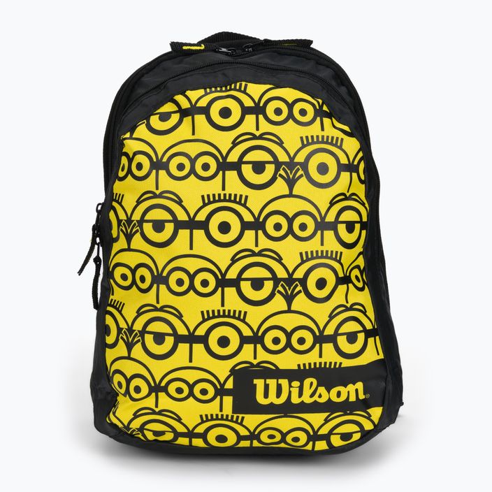 Wilson Minions Jr тенис раница черно/жълто WR8014001 2