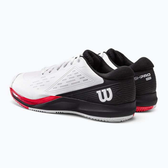 Wilson Rush Pro Ace Clay мъжки обувки за тенис в черно и бяло WRS329520 3