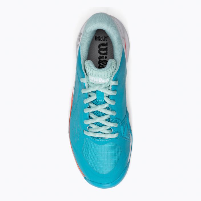 Дамски обувки за тенис Wilson Rush Pro Ace Clay blue WRS329560 6