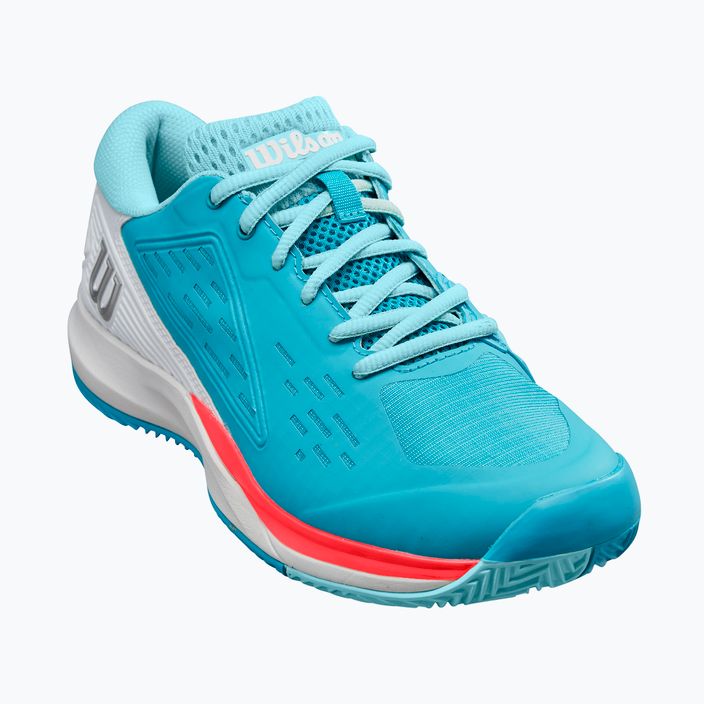 Дамски обувки за тенис Wilson Rush Pro Ace Clay blue WRS329560 11