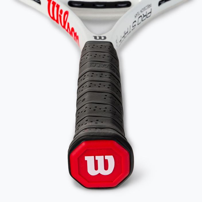 Wilson Pro Staff Precision Team 103 тенис ракета червено и бяло WR080510U 3