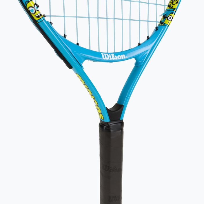Детска тенис ракета Wilson Minions 2.0 Jr 23 синьо/жълто WR097210H 4
