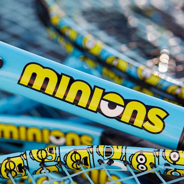 Детска тенис ракета Wilson Minions 2.0 Jr 21 синьо/жълто WR097110H 12