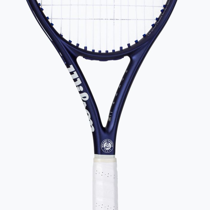 Wilson Roland Garros Equipe HP тенис ракета синьо и бяло WR085910U 5