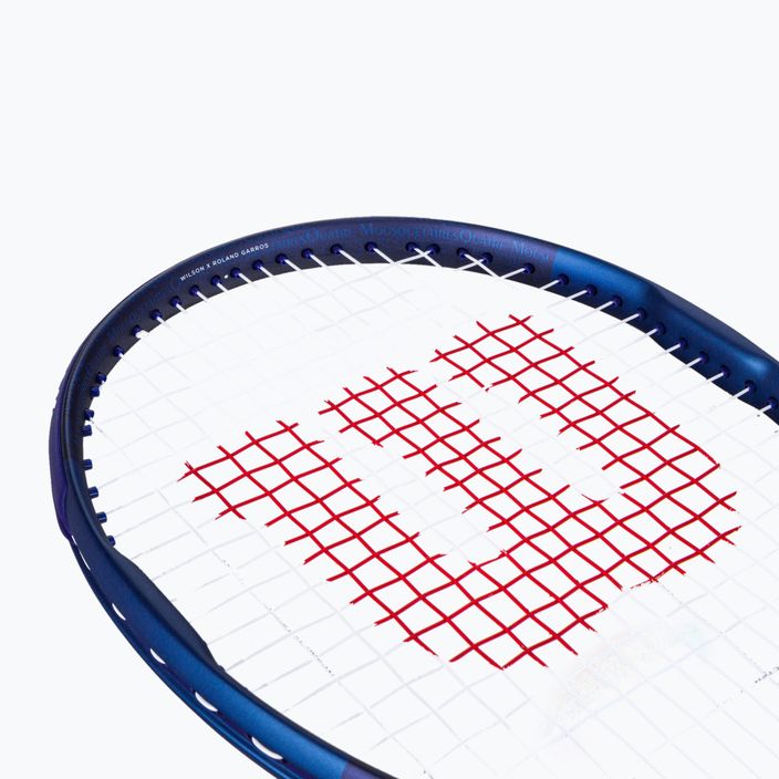 Wilson Roland Garros Equipe HP тенис ракета синьо и бяло WR085910U 6