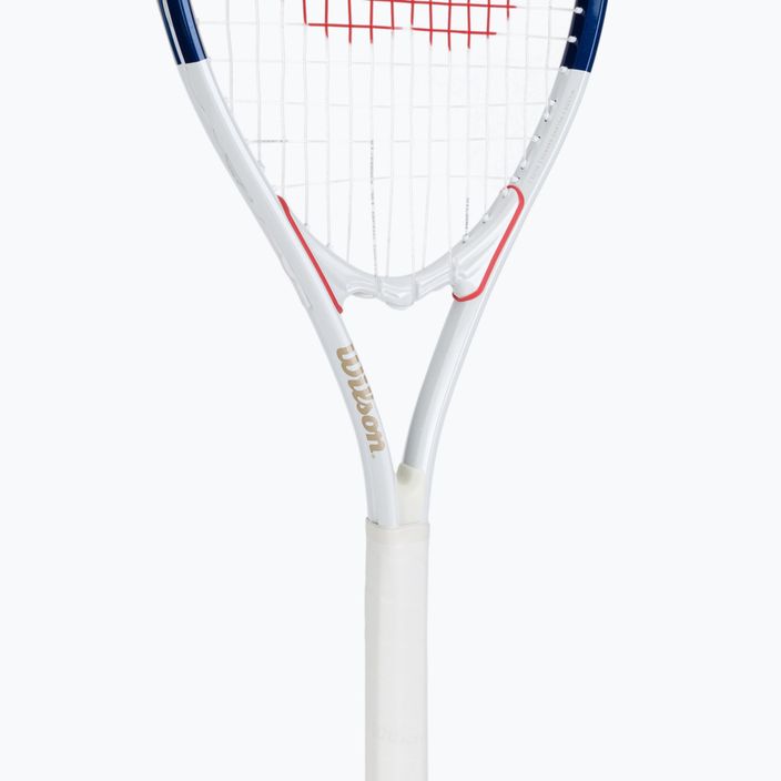 Ракета за тенис Wilson Roland Garros Elite в бяло и синьо WR086110U 5