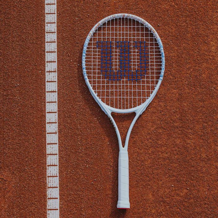 Детски тенис комплект Wilson Roland Garros Elite 25 в оранжево и бяло WR086810F 15