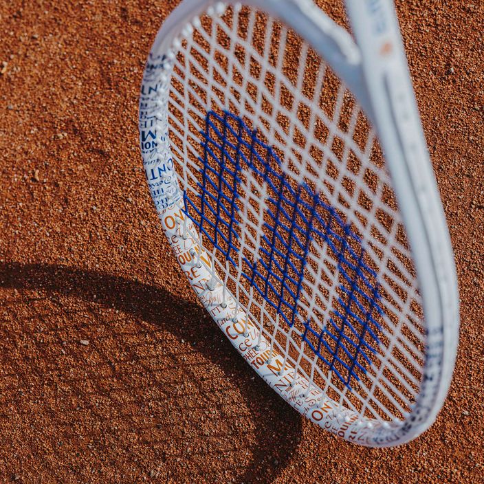 Детски тенис комплект Wilson Roland Garros Elite 25 в оранжево и бяло WR086810F 16