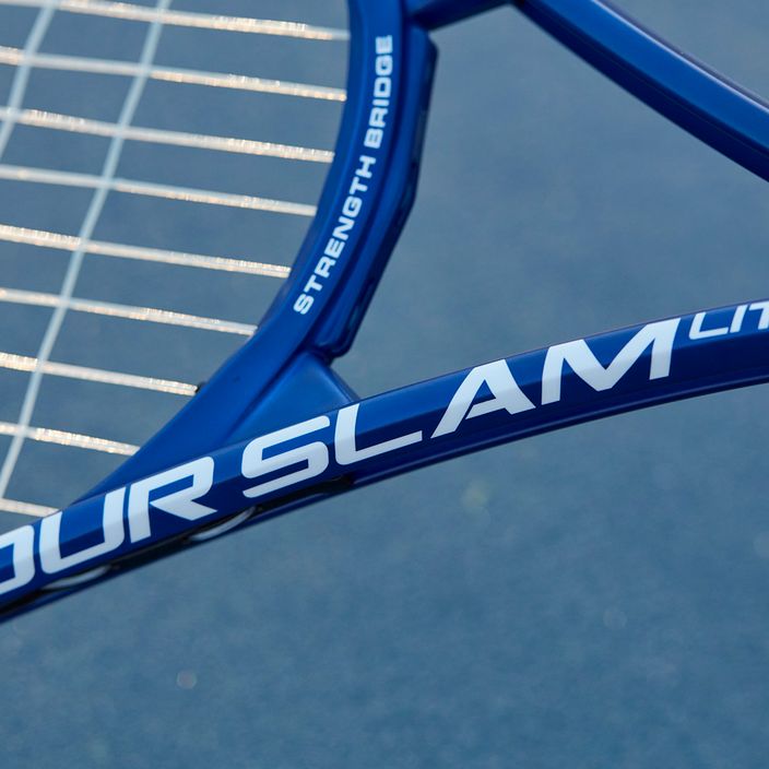 Ракета за тенис Wilson Tour Slam Lite в бяло и синьо WR083610U 10
