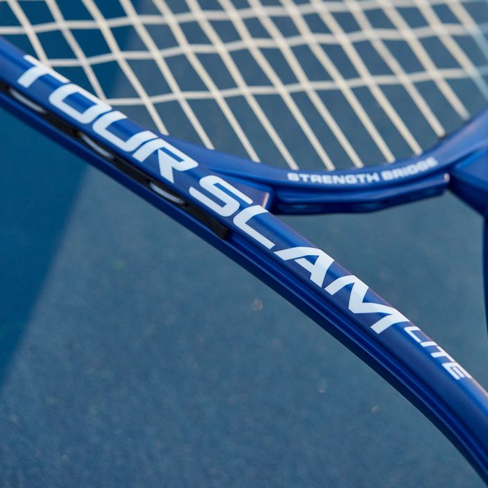 Ракета за тенис Wilson Tour Slam Lite в бяло и синьо WR083610U 11