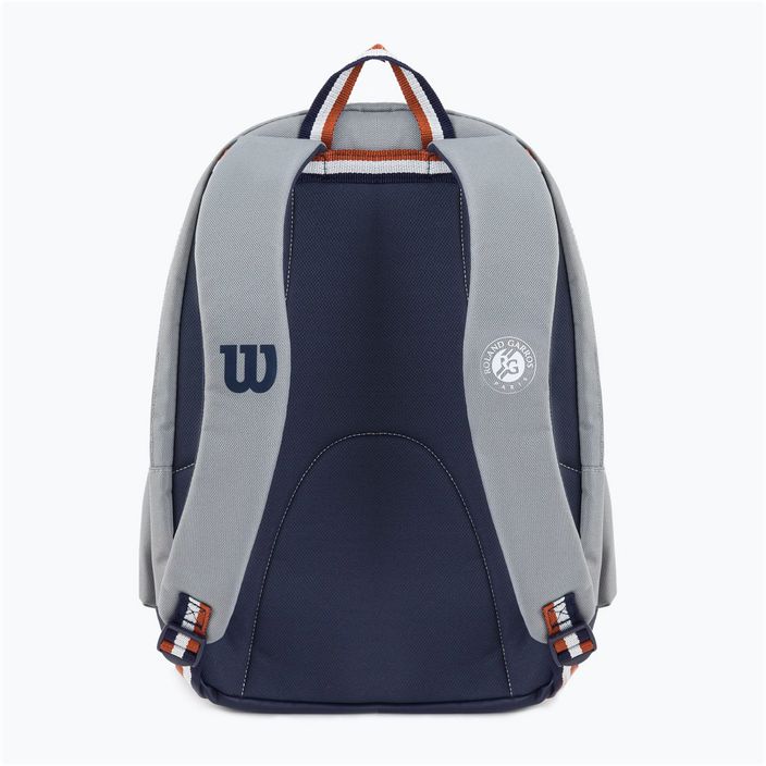 Ученически раници Wilson Team Backpack Rolland Garros szary WR8019301001 3