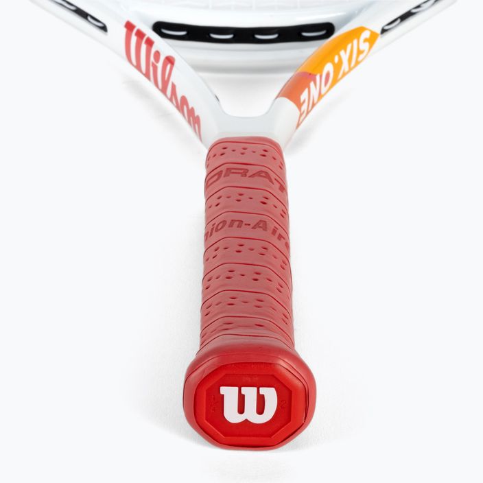 Wilson Six One тенис ракета червено и бяло WR125010 3