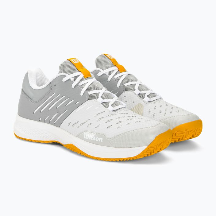 Мъжки обувки за тенис Wilson Kaos Comp 3.0 lunarrock/griffin/oldgold 4