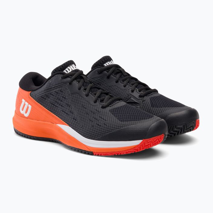 Wilson Rush Pro Ace мъжки обувки за тенис черни/червени WRS330790 4