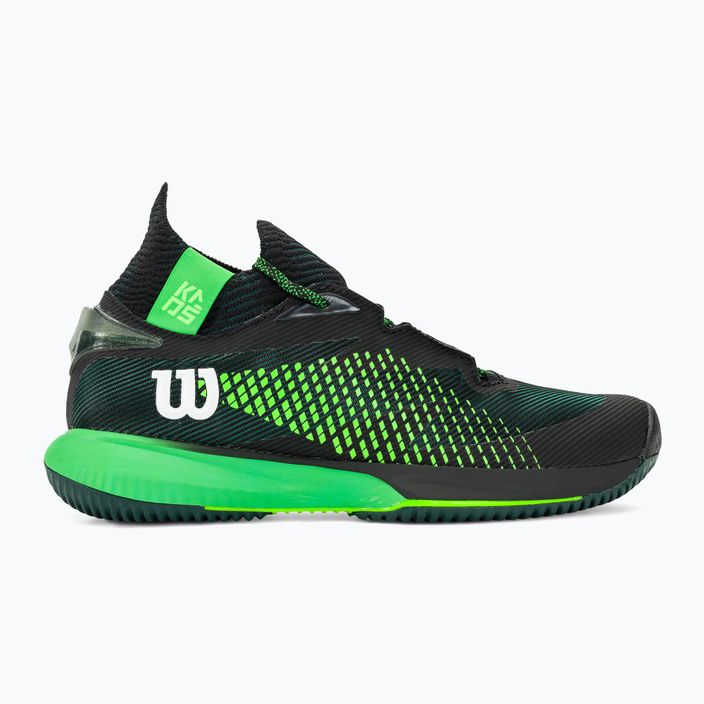 Мъжки обувки за тенис Wilson Kaos Rapide STF black/green 2