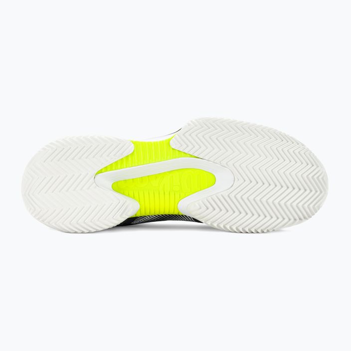 Мъжки обувки за тенис Wilson Kaos Rapide STF Clay white/black/safety yellow 5