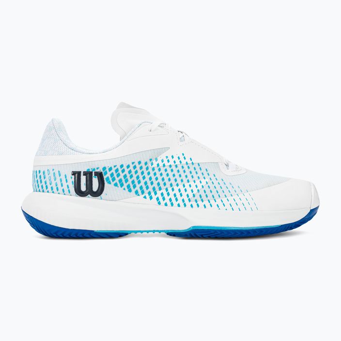 Мъжки обувки за тенис Wilson Kaos Swift 1.5 Clay white/blue atoll/lapis blue 2
