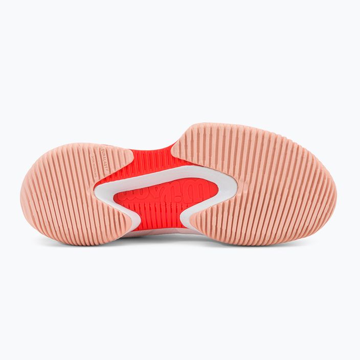 Дамски обувки за тенис Wilson Kaos Swift 1.5 червено и бяло WRS331040 5