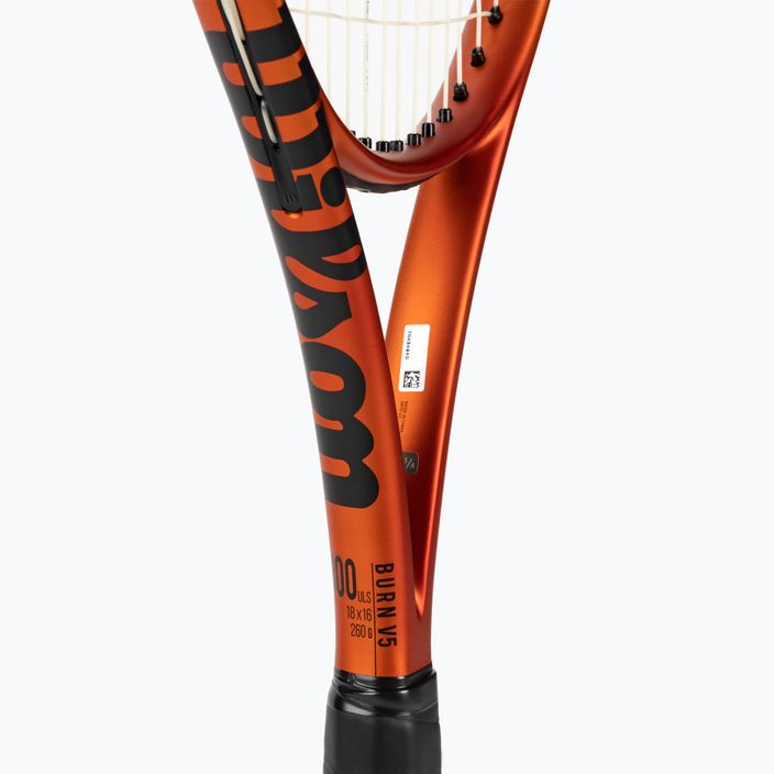 Wilson Burn 100ULS V5.0 тенис ракета оранжева WR109110 4