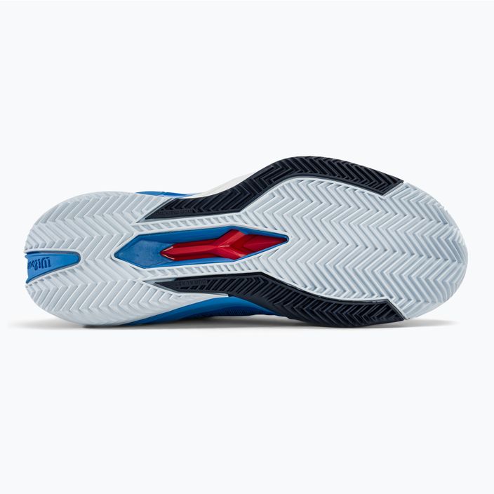 Wilson Rush Pro 4.0 Clay мъжки обувки за тенис френско синьо/бяло/нави блейзър 3