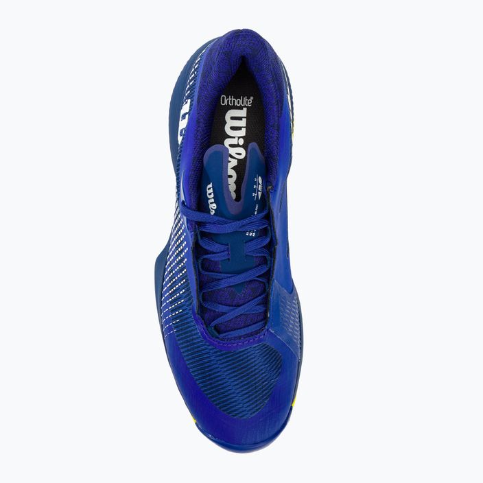 Мъжки обувки за тенис Wilson Kaos Swift 1.5 Clay bluing/sulphur spring/blue print 5