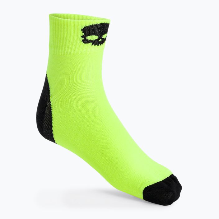 Мъжки чорапи за тенис HYDROGEN Box Performance 2 чифта черни/жълти R03800D56 3