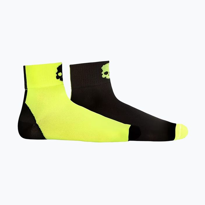 Мъжки чорапи за тенис HYDROGEN Box Performance 2 чифта черни/жълти R03800D56 8