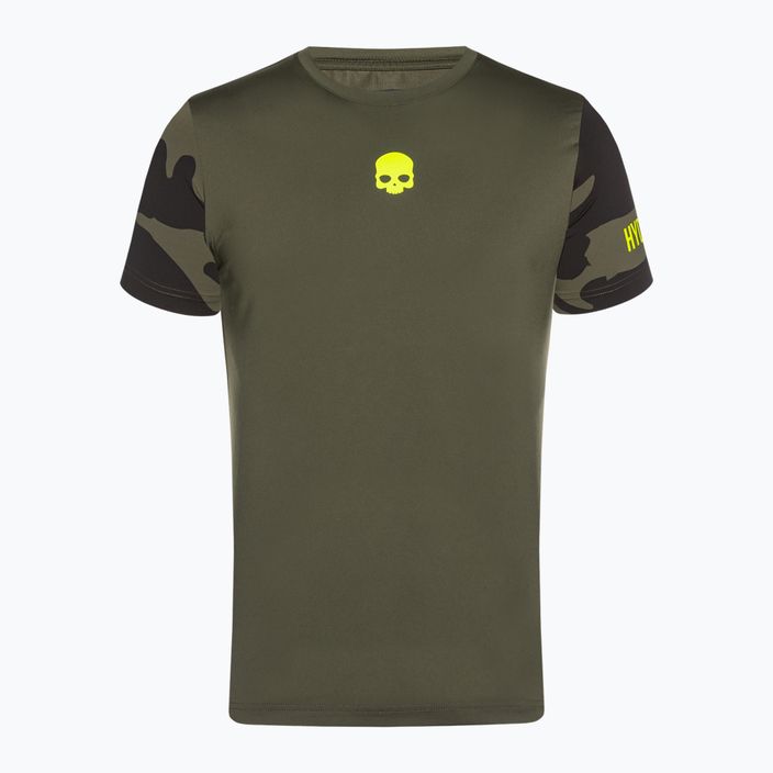 Мъжка тениска за тенис HYDROGEN Camo Tech, зелена T00514397 4