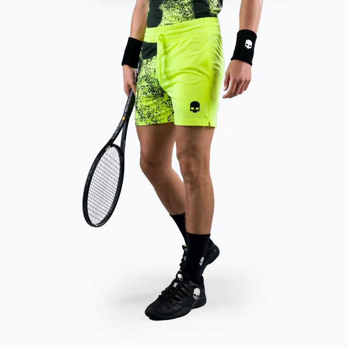 Мъжки тенис шорти HYDROGEN Spray Tech Yellow T00510724 2