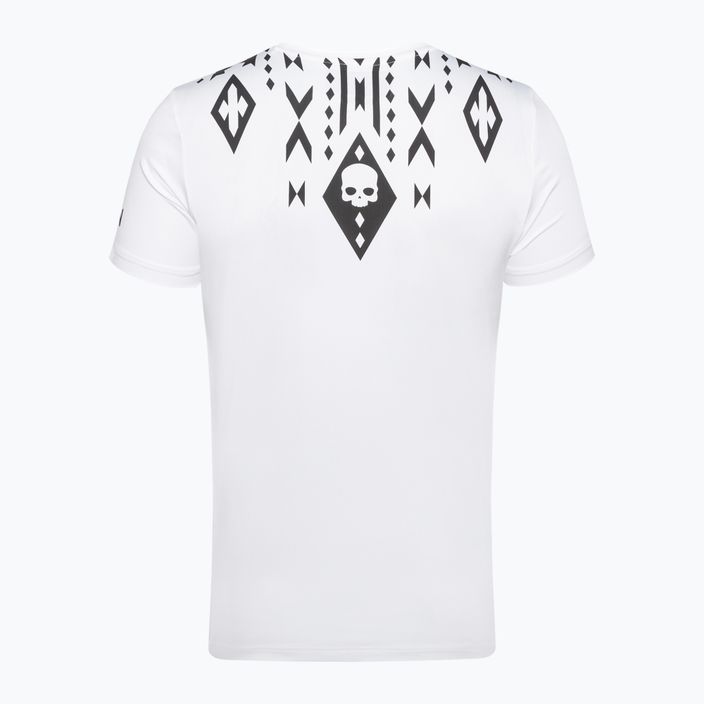 Мъжка тениска HYDROGEN Tribal Tech Tennis Shirt white T00530001 6