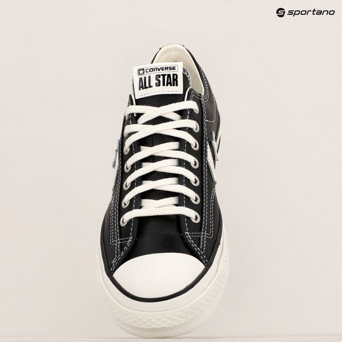 Кецове Converse Star Player 76 Fall Leather A06204C black/vintage white/silver 10