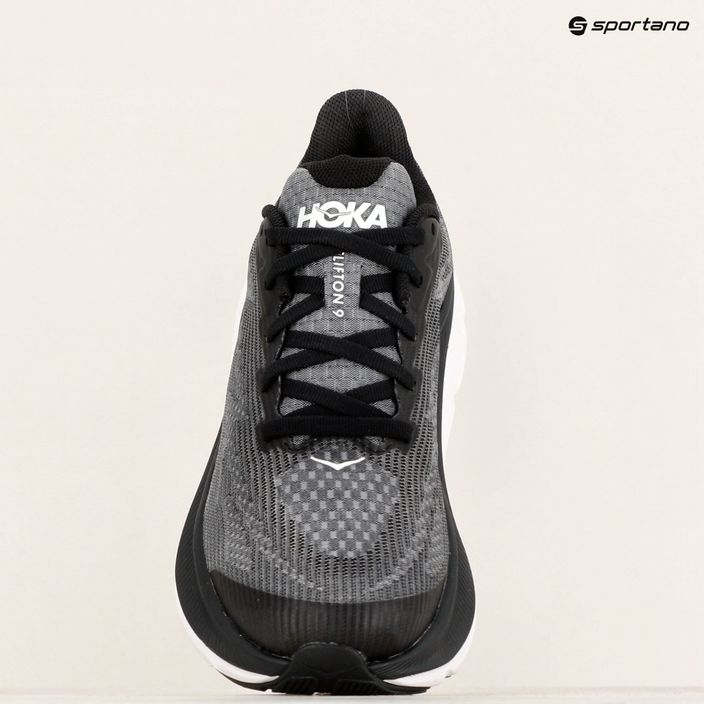 Детски обувки за бягане HOKA Clifton 9 black/white 9