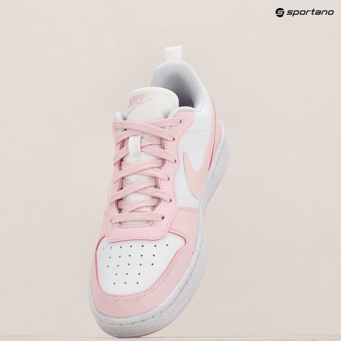 Обувки Nike Court Borough Low Recraft white/ pink foam 9