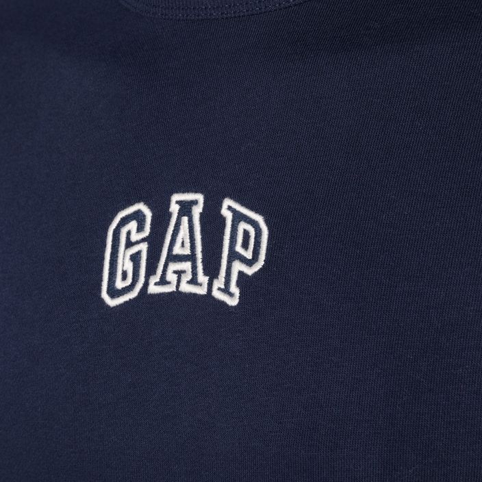 Мъжки суитшърт GAP V-Intx Logo Fashion Crew гоблен тъмносин 5