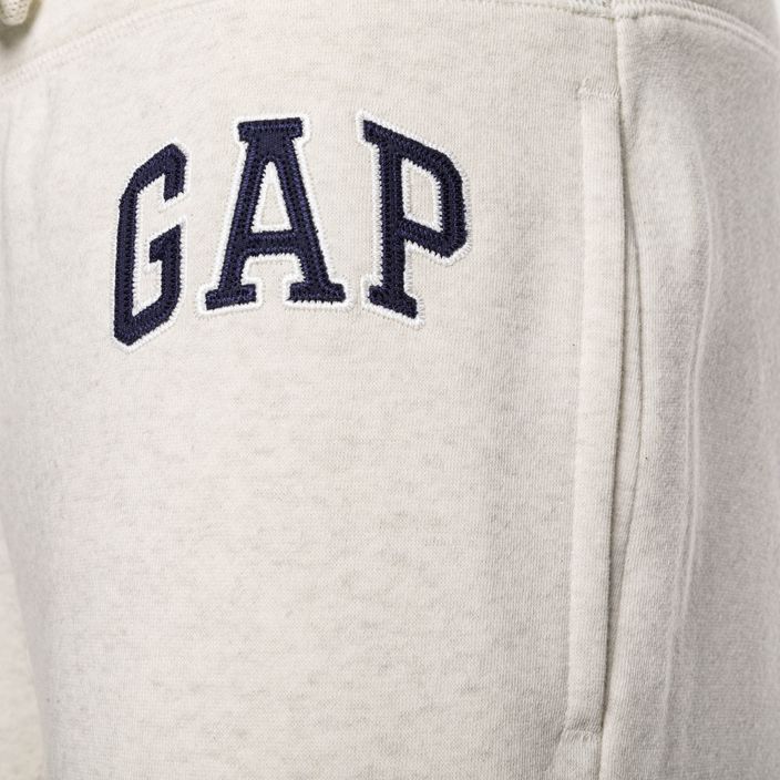GAP дамски панталони V-Gap Heritage Jogger овесена кожа 5