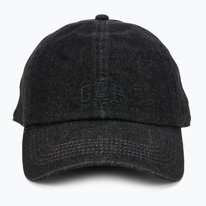 Мъжка бейзболна шапка GAP Logo BBH black denim 2