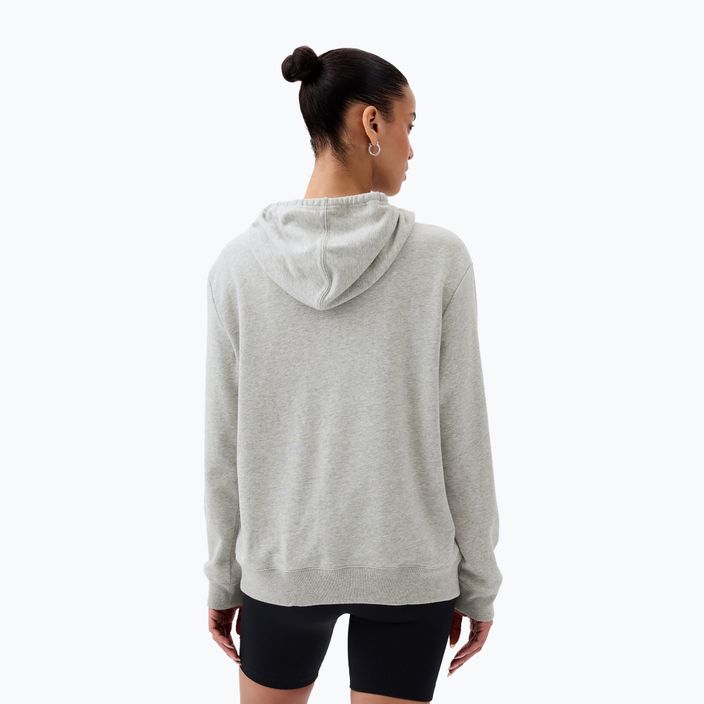 Дамски потник с лого GAP Heritage French Hoodie light heather grey 2