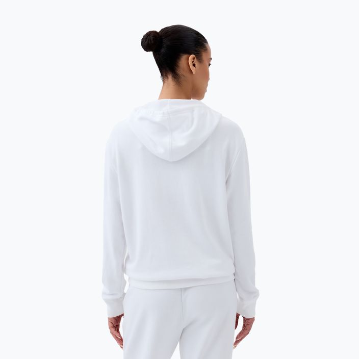 Дамски суитшърт GAP Heritage French Logo Hoodie optic white 2