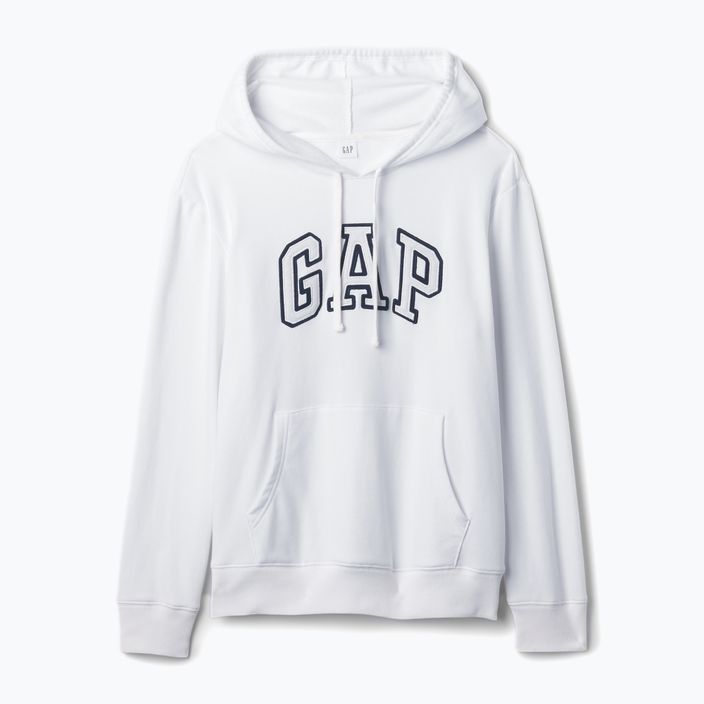 Дамски потник с лого GAP Heritage French Hoodie optic white 3