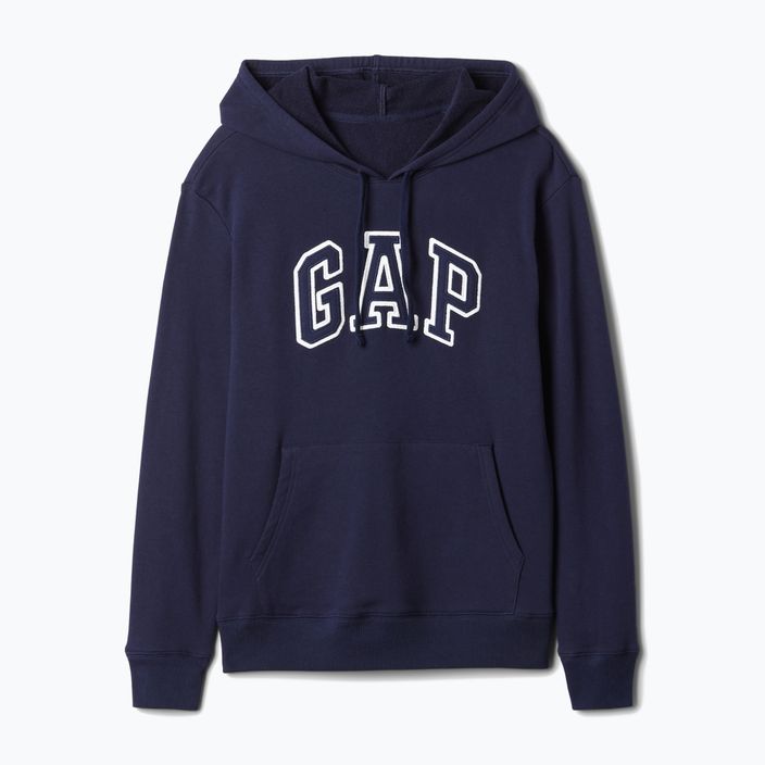 Дамски суитшърт GAP Heritage French Logo Hoodie navy 4